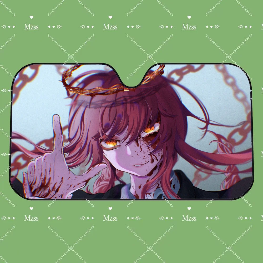 Chainsaw Man Car Sunshade – Makima Quanxi Chaines Pare-soleil