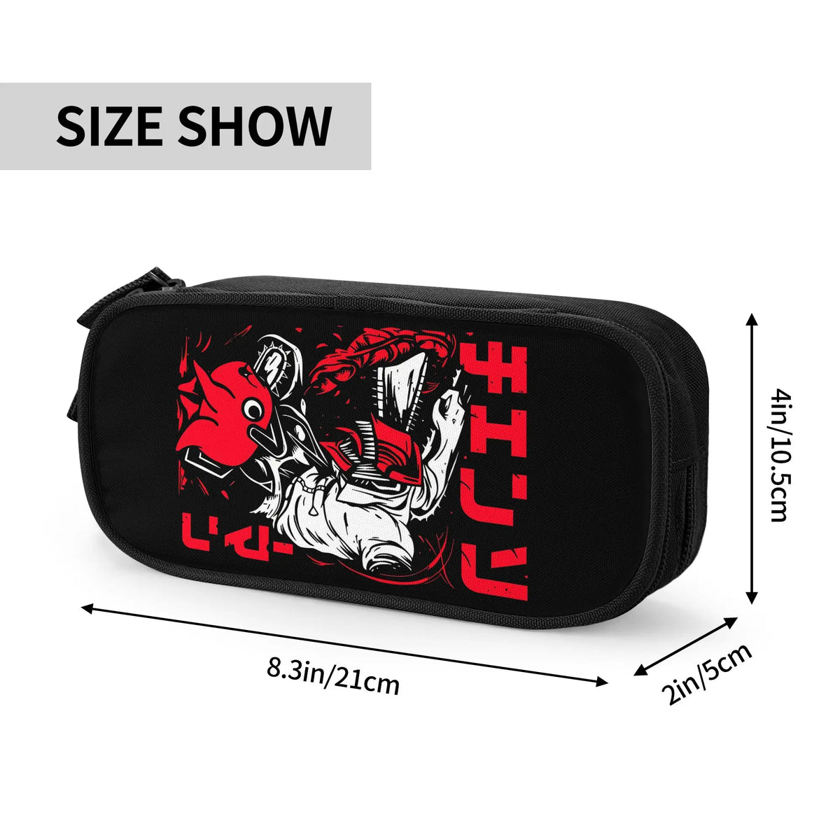 Chainsaw Man Pencil Case – Devil Print Trousse Scolaire