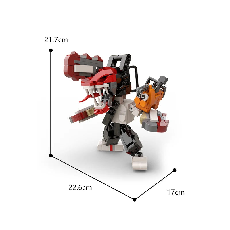 Chainsaw Man Building Block Set – Chainsaw Arm Display 41cm