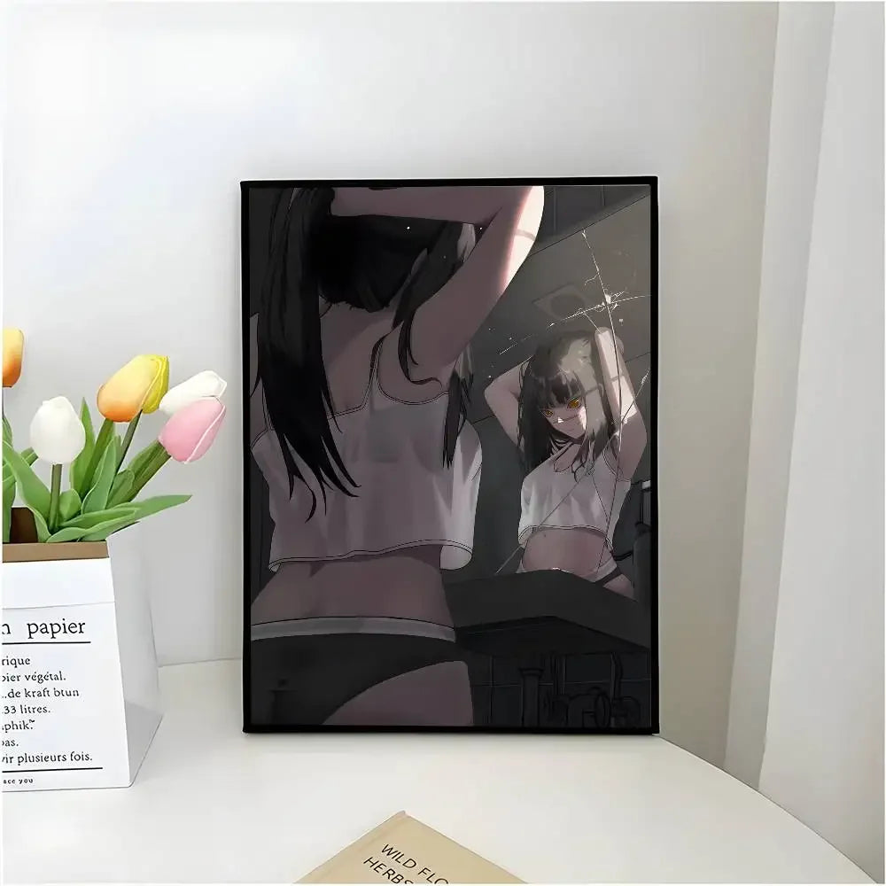 Chainsaw Man Poster – Asa Mitaka Mysterious Back Style