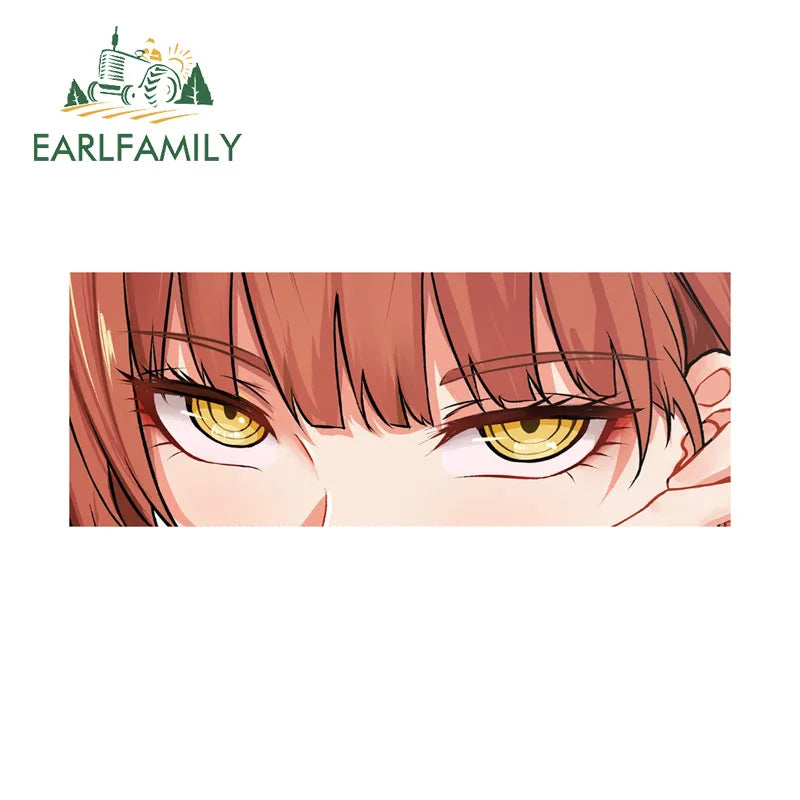 Chainsaw Man Anime Eyes Sticker – Regard Devil Décalque Voiture