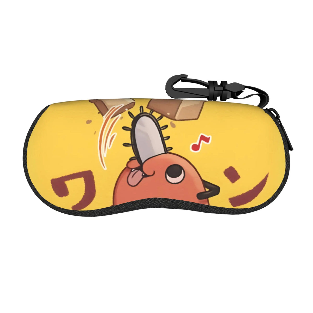 Funda para gafas Chainsaw Man – Pochita Amarilla Estuche con Cremallera
