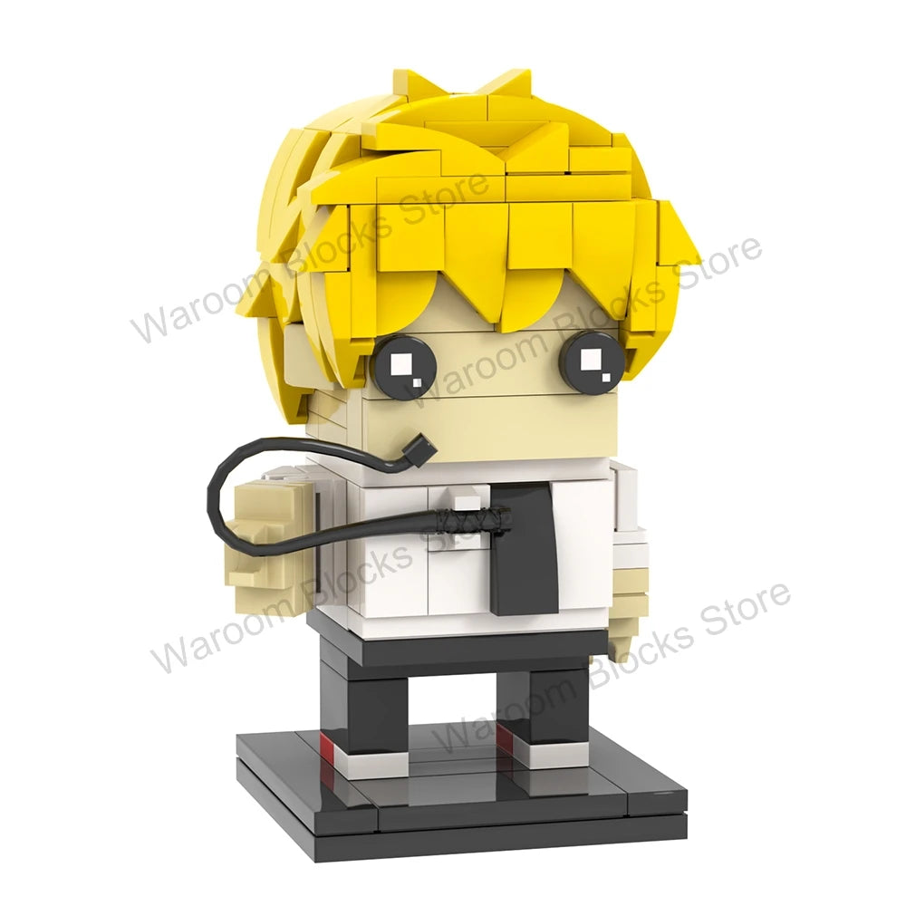 Chainsaw Man Building Block Set – Denji Brickheadz