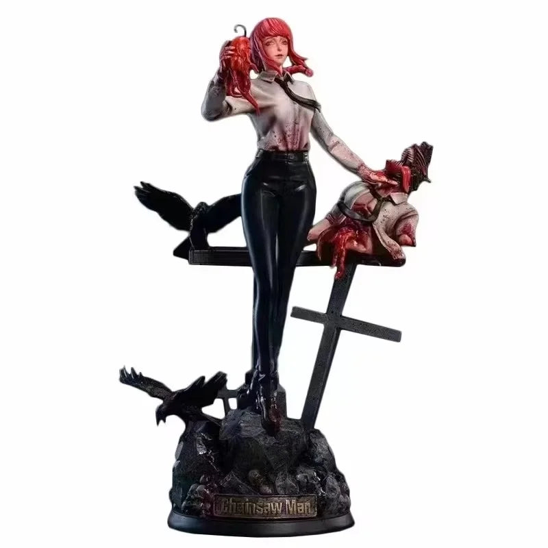 Chainsaw Man Maikima – Figurine Diorama Combat Sanglant