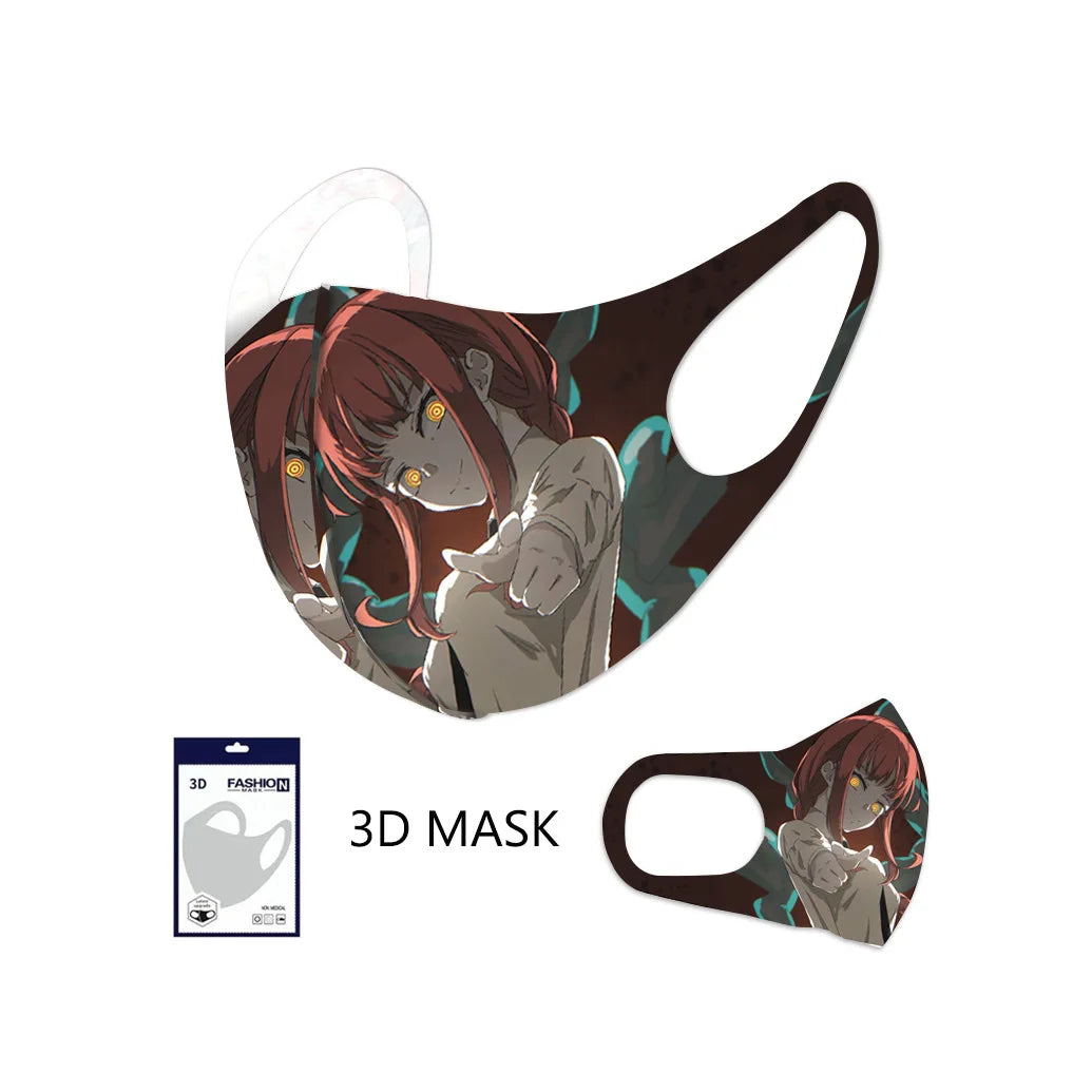 Chainsaw Man Masque 3D – Makima Édition Couleur
