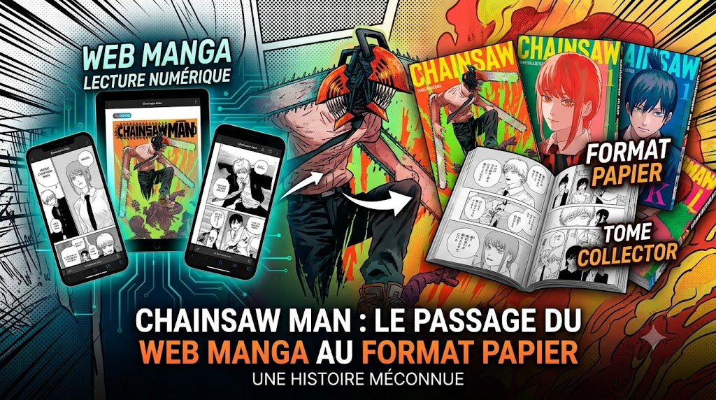 Le passage du web manga au format papier : une histoire méconnue