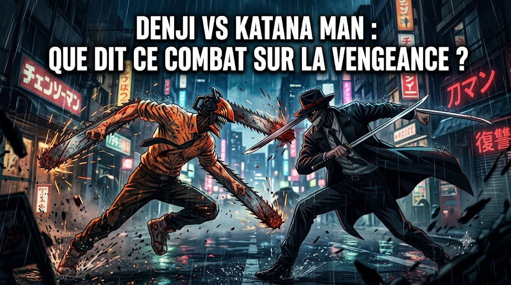 Denji vs Katana Man : que dit ce combat sur la vengeance ?