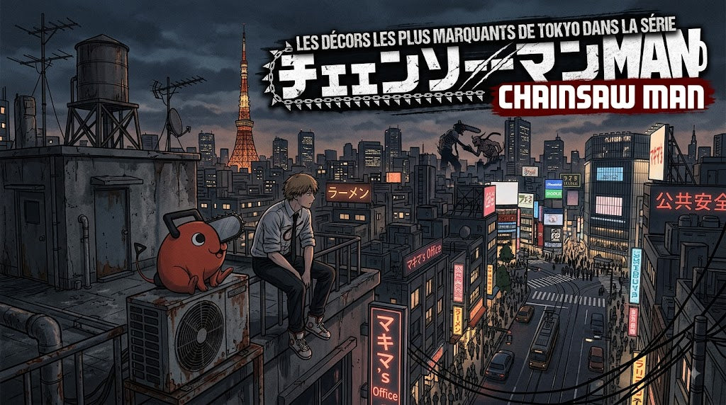 Les décors les plus marquants de Tokyo dans la série