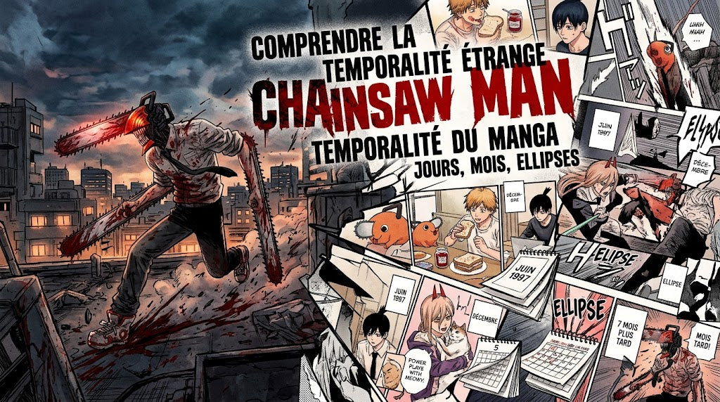 Comprendre la temporalité étrange du manga (jours, mois, ellipses)