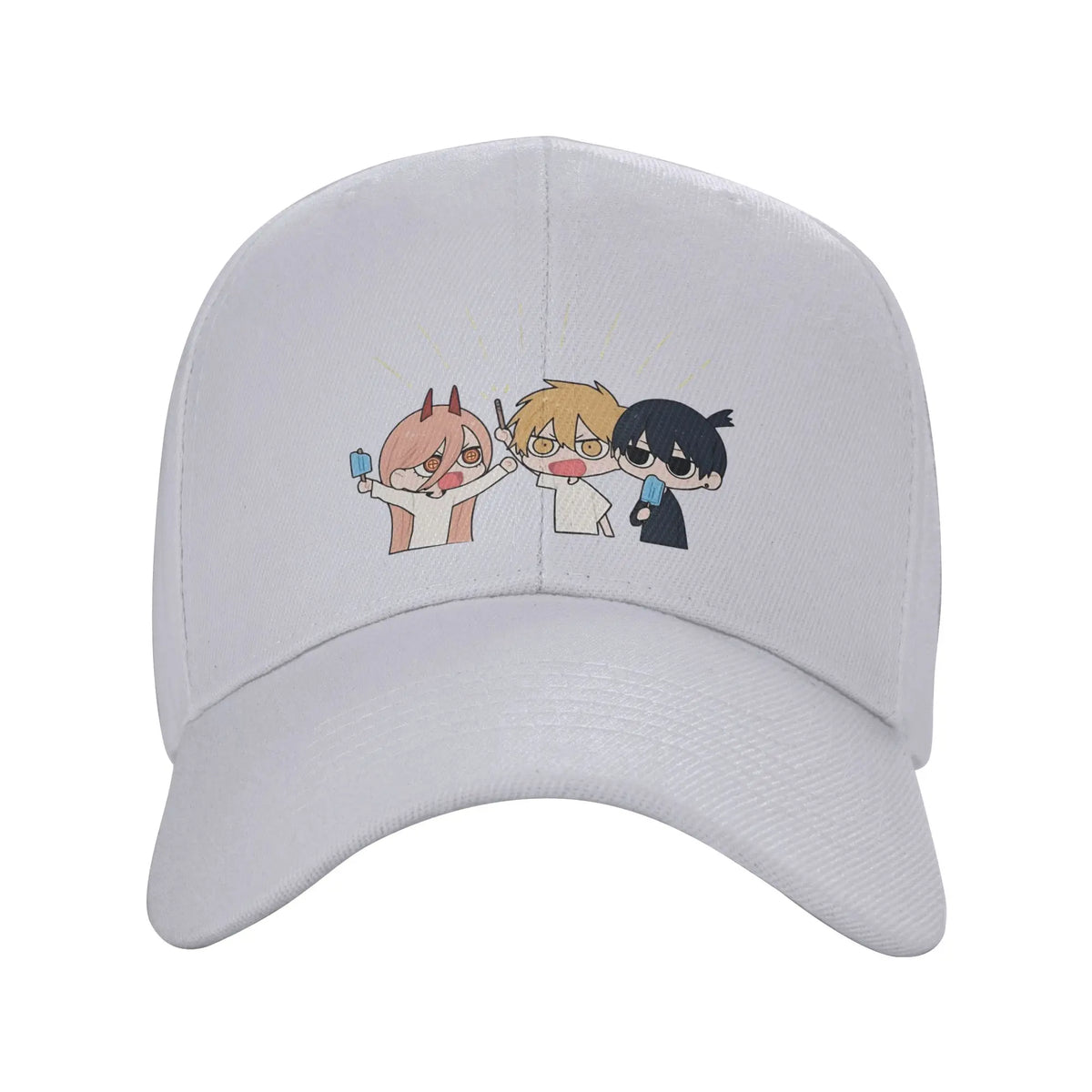 Chainsaw Man Casquette – Trio Ice Cream Édition Casual