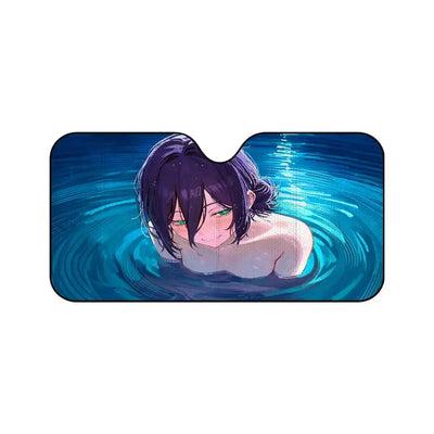 Chainsaw Man Car Sunshade – Reze Sous l'Eau Pare-soleil