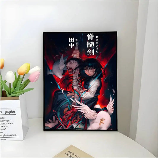 Chainsaw Man Affiche Poster – Asa  Combat
