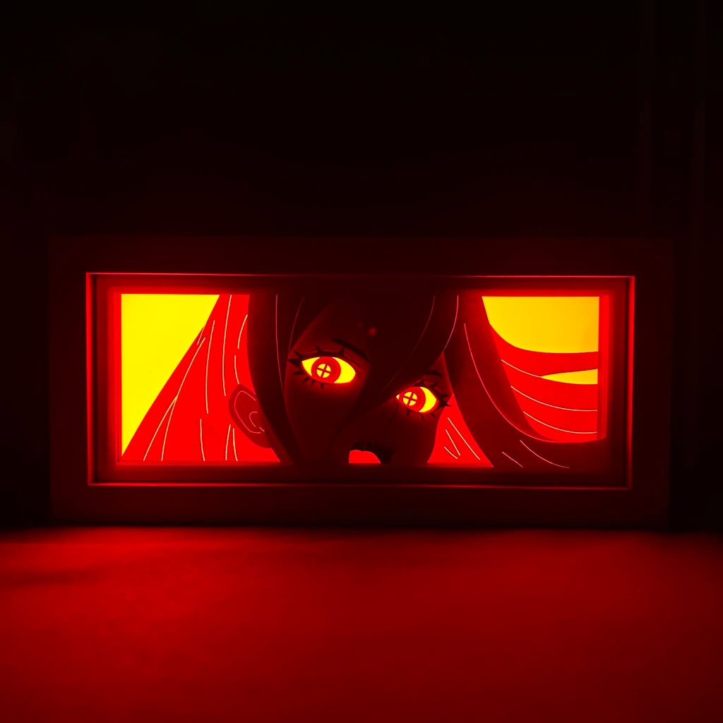 Chainsaw Man Multicolored LED Night Light – Power Light Edition