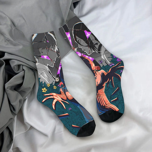 Chainsaw Man Printed Socks – Dark Hands Edition