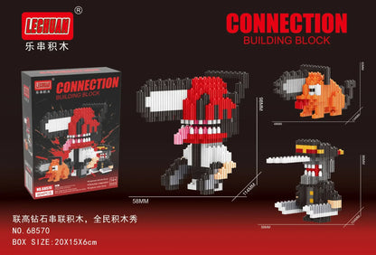 Chainsaw Man Building Block Set – Coffret officiel
