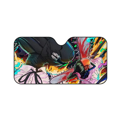 Chainsaw Man Car Sunshade – Reze Devil Form Pare-soleil