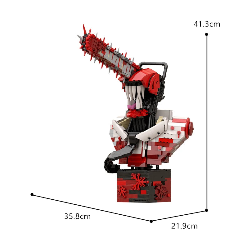 Chainsaw Man Building Block Set – Chainsaw Arm Display 41cm