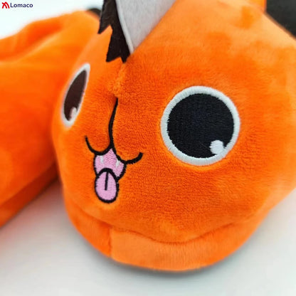 Chainsaw Man Pochita – Pochita Plush Slippers