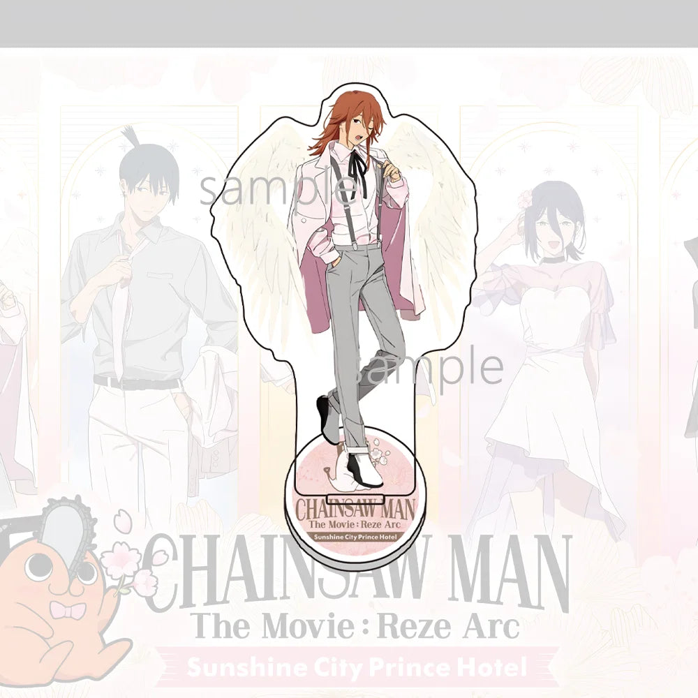 Chainsaw Man Porte-Clés – Angel Devil Silhouette Costume Grand Format Acrylique Film Reze Arc