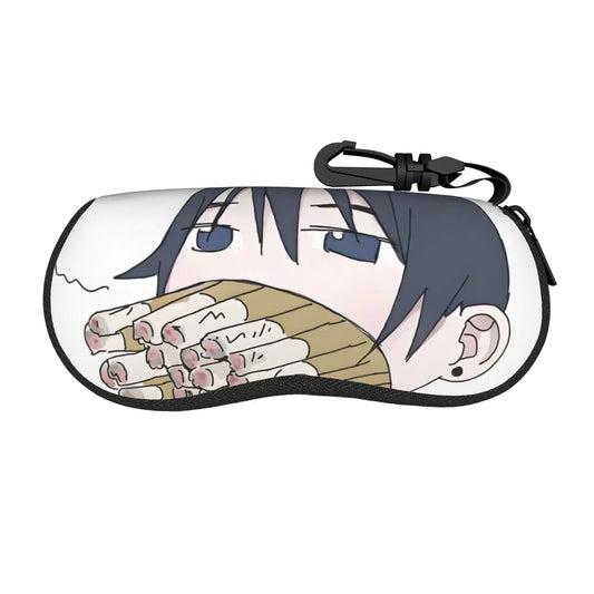 Chainsaw Man Étui à Lunettes – Aki Mains Croquis Pochette Zippée