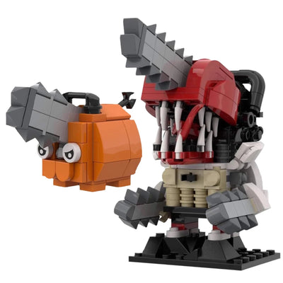 Chainsaw Man MOC Figure – Lot Denji + Pochita collector