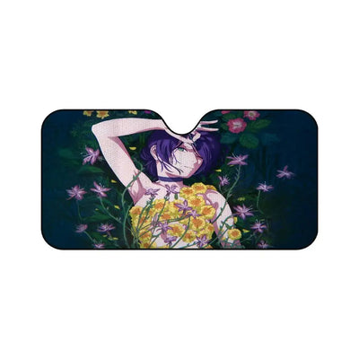 Chainsaw Man Car Sunshade – Reze Fleurs Pare-soleil