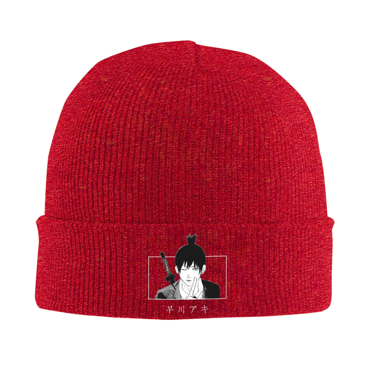 Chainsaw Man Bonnet Brodé – Aki Hayakawa Édition Rouge