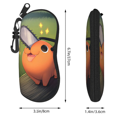 Chainsaw Man Pochita Glasses Case – Pochita Prairie Étui Lunettes
