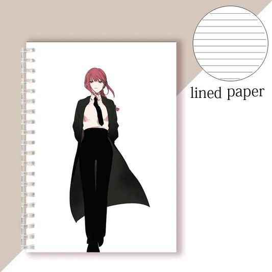 Chainsaw Man Carnet Spirale A5 – Makima Manteau Cahier Anime