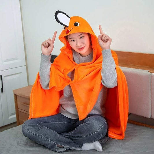 Chainsaw Man Pochita – Costume Couverture Pyjama à Capuche Pochita