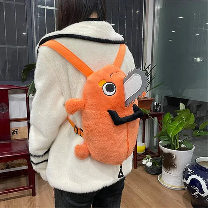 Chainsaw Man Pochita Peluche – Sac à Dos Anime Mignon