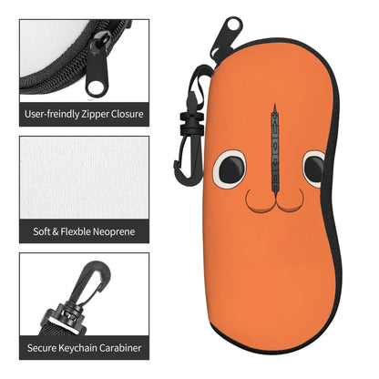 Chainsaw Man Pochita Glasses Case – Étui Lunettes Pochita