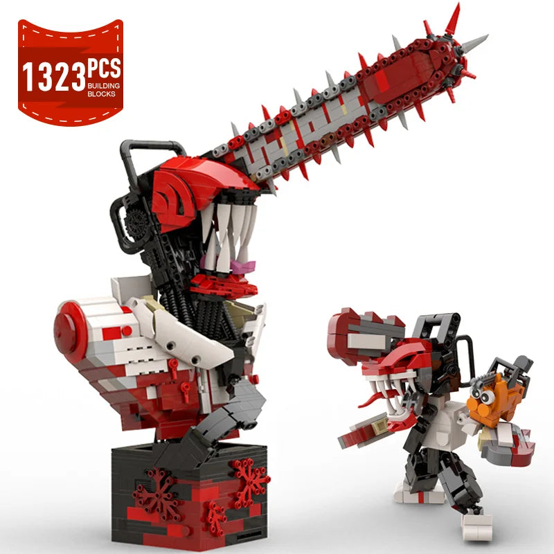 Chainsaw Man Building Block Set – Chainsaw Arm Display 41cm