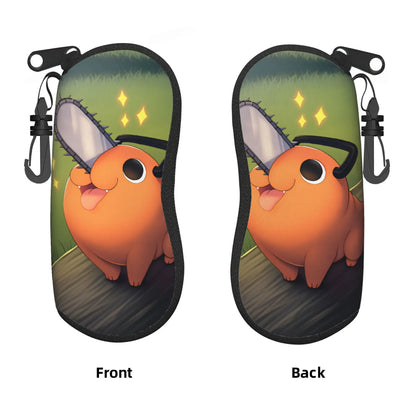 Chainsaw Man Pochita Glasses Case – Pochita Prairie Étui Lunettes