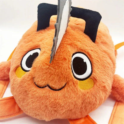 Chainsaw Man Pochita Peluche – Sac à Dos Anime Mignon