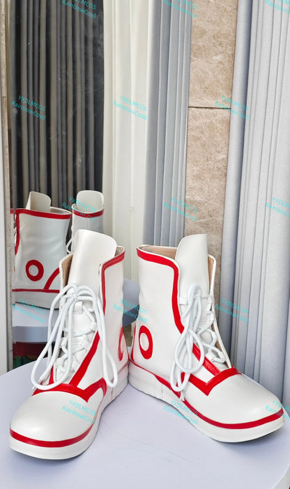 Chainsaw Man Denji – Sneakers Blanches Cosplay Denji