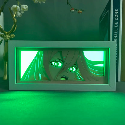 Chainsaw Man Multicolored LED Night Light – Power Light Edition