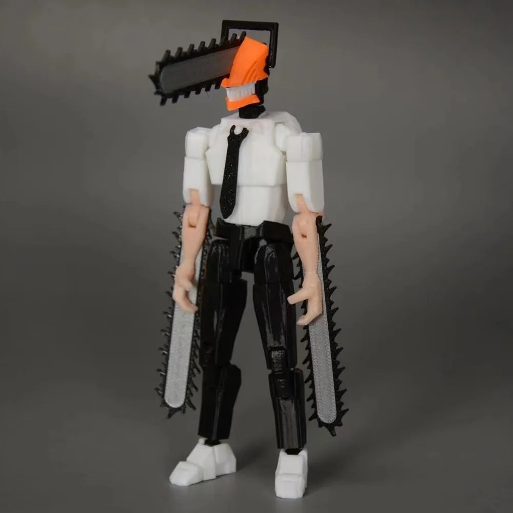 Chainsaw Man Denji – Figurine 3D Imprimée Devil Form