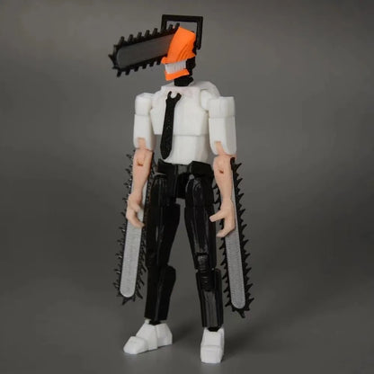 Chainsaw Man Denji – Figurine 3D Imprimée Devil Form