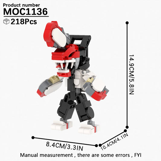 Chainsaw Man Building Block Set – Denji Forme Démoniaque