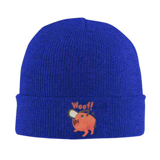 Chainsaw Man Bonnet Brodé – Pochita Woof Édition Bleu Roi