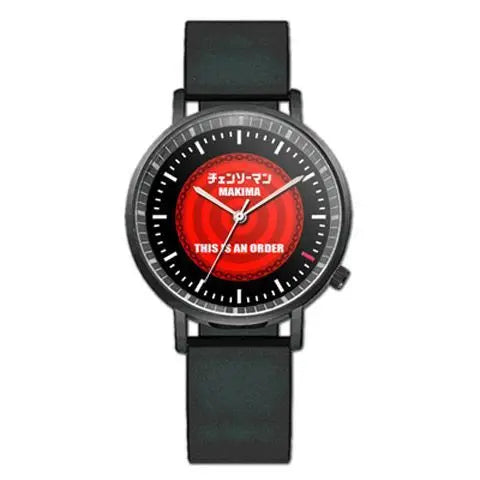 Chainsaw Man Montre – Makima This Is An Order Rouge Style Bold