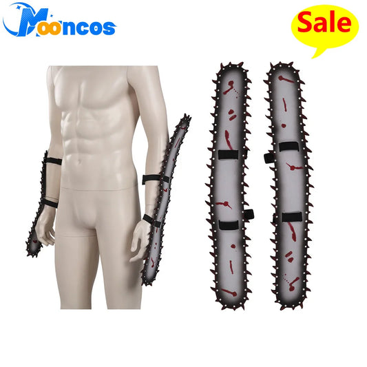 Chainsaw Man Cosplay – Denji Chainsaw Arm Bracelets Déguisement