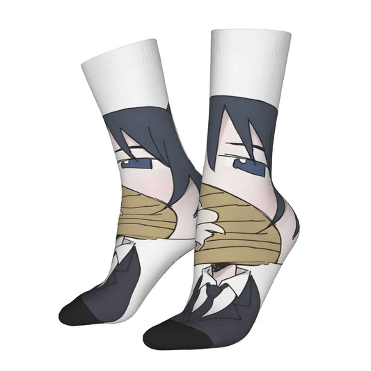 Chainsaw Man Chaussettes Imprimées – Aki Hayakawa Bandages Édition Sombre