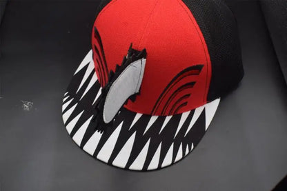 Gorra 3D Chainsaw Man – Edición Roja y Negra Motosierra Denji