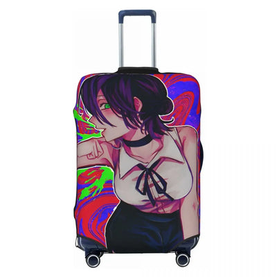 Chainsaw Man Housse de Valise – Reze Multicolore Style Artistique