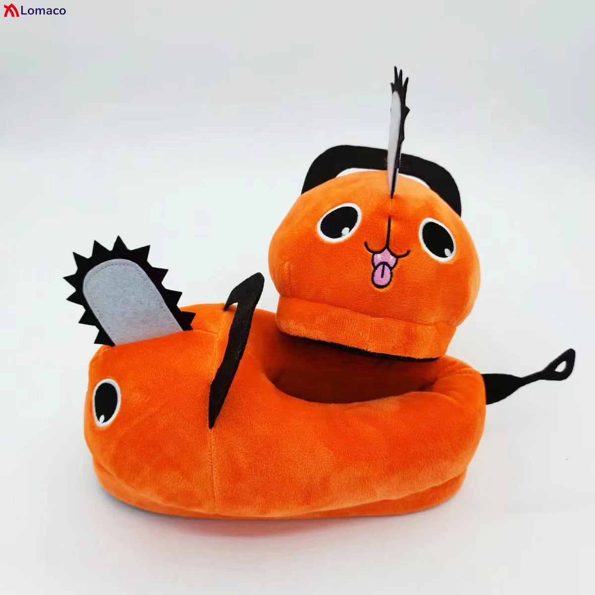 Chainsaw Man Pochita – Pochita Plush Slippers