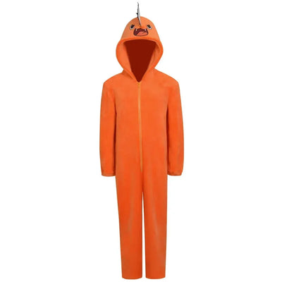 Chainsaw Man Pyjama Combinaison Pochita – Édition Orange Cosplay