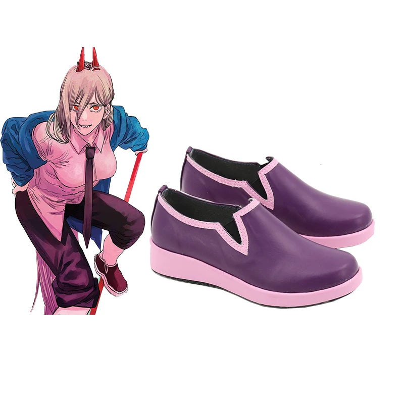Chainsaw Man Power – Chaussures Cosplay