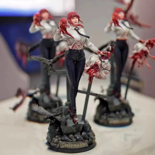 Chainsaw Man Maikima – Figurine Diorama Combat Sanglant